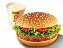 KFC菜单图片:香嫩烤肉堡套餐()