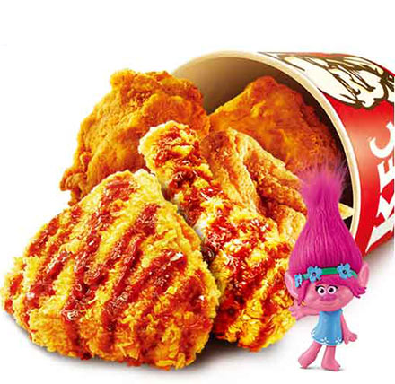 肯德基精灵炸鸡桶,价格50.00元/桶