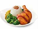 KFC菜单图片:香烤照烧鸡腿饭(Teriyaki Chicken Chop Rice)