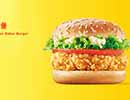 KFC菜单图片:脆鸡八分堡(Crispy Chicken Bafen Burger)