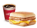 KFC菜单图片:芝士猪柳帕尼尼+美式咖啡(小)()