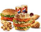 KFC菜单图片:鸡排厚菇堡双人套餐()