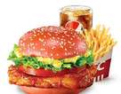 KFC菜单图片:柚香鸡腿堡套餐()